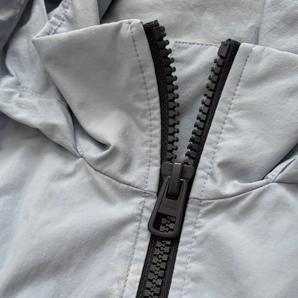 COACH raincoat/jacket- pink/blue/cream - Picture 6 of 10